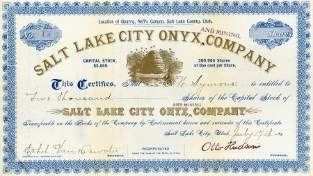 Granite City Steel Company Stock Certificate 